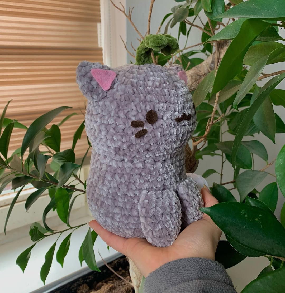 Pebble Kitty Plush