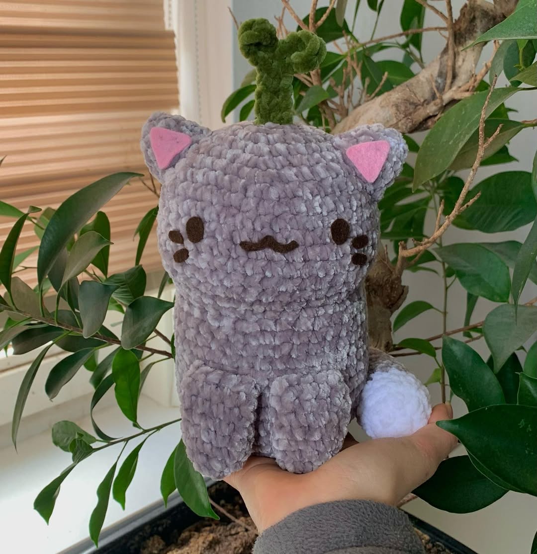 Pebble Kitty Plush