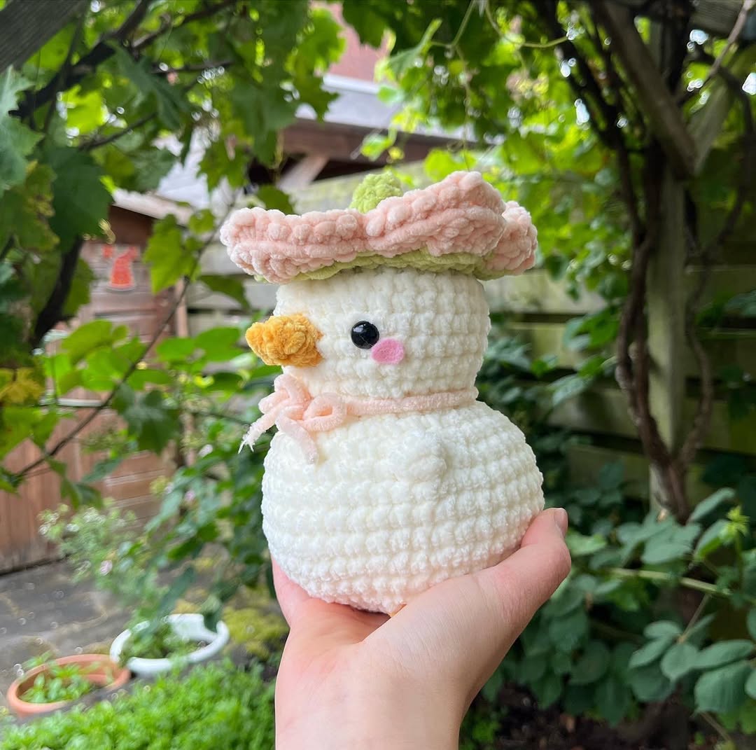 Flower Duck Plush