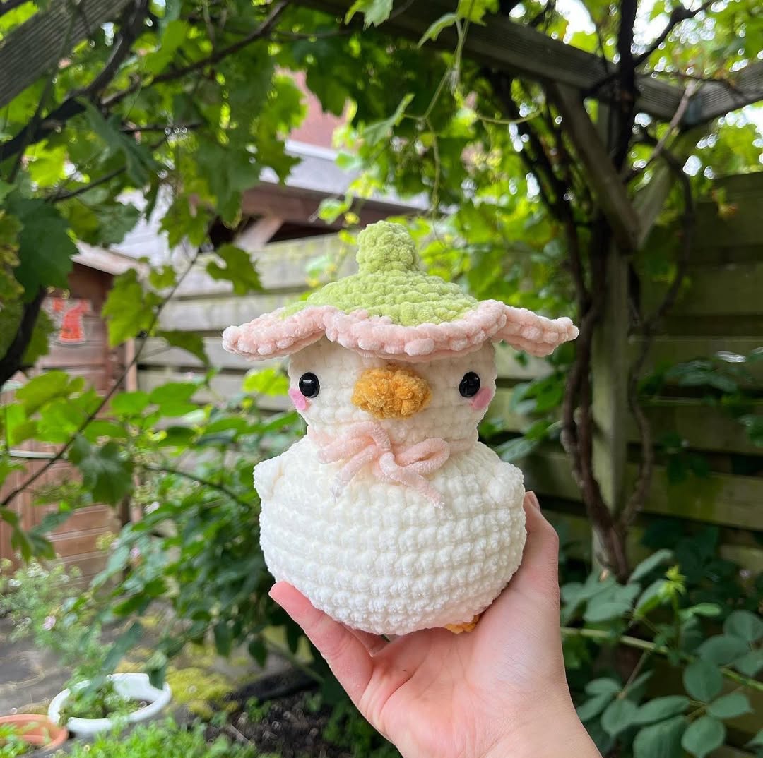 Flower Duck Plush