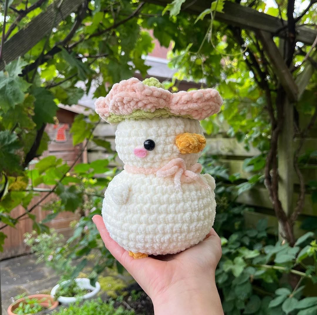 Flower Duck Plush