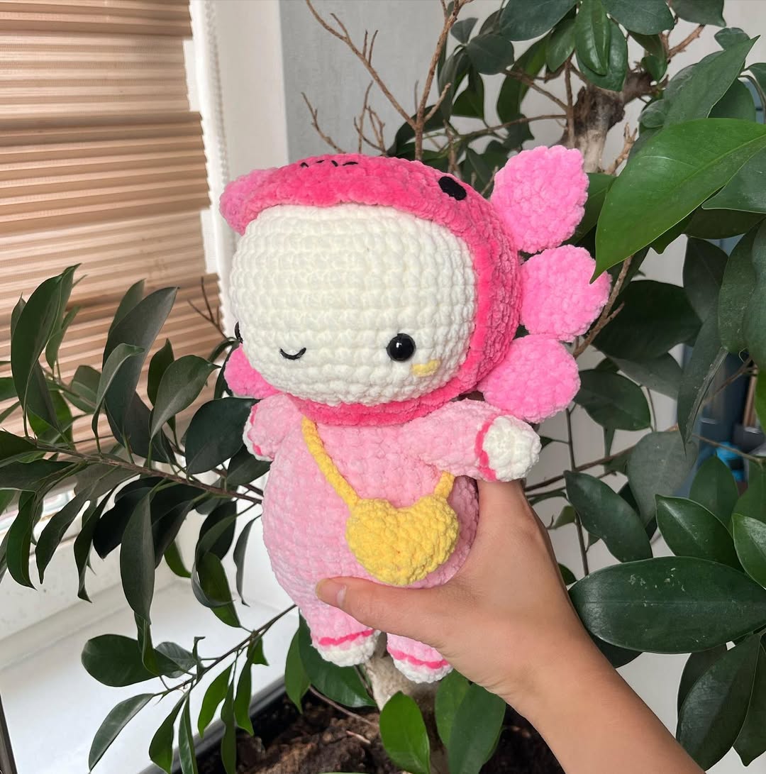 Axolotl Mushie Plush