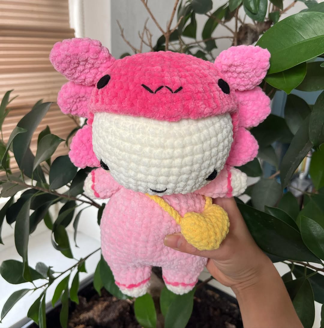 Axolotl Mushie Plush