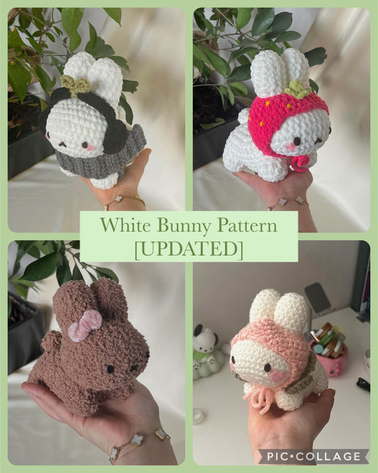 White Bunny Pattern
