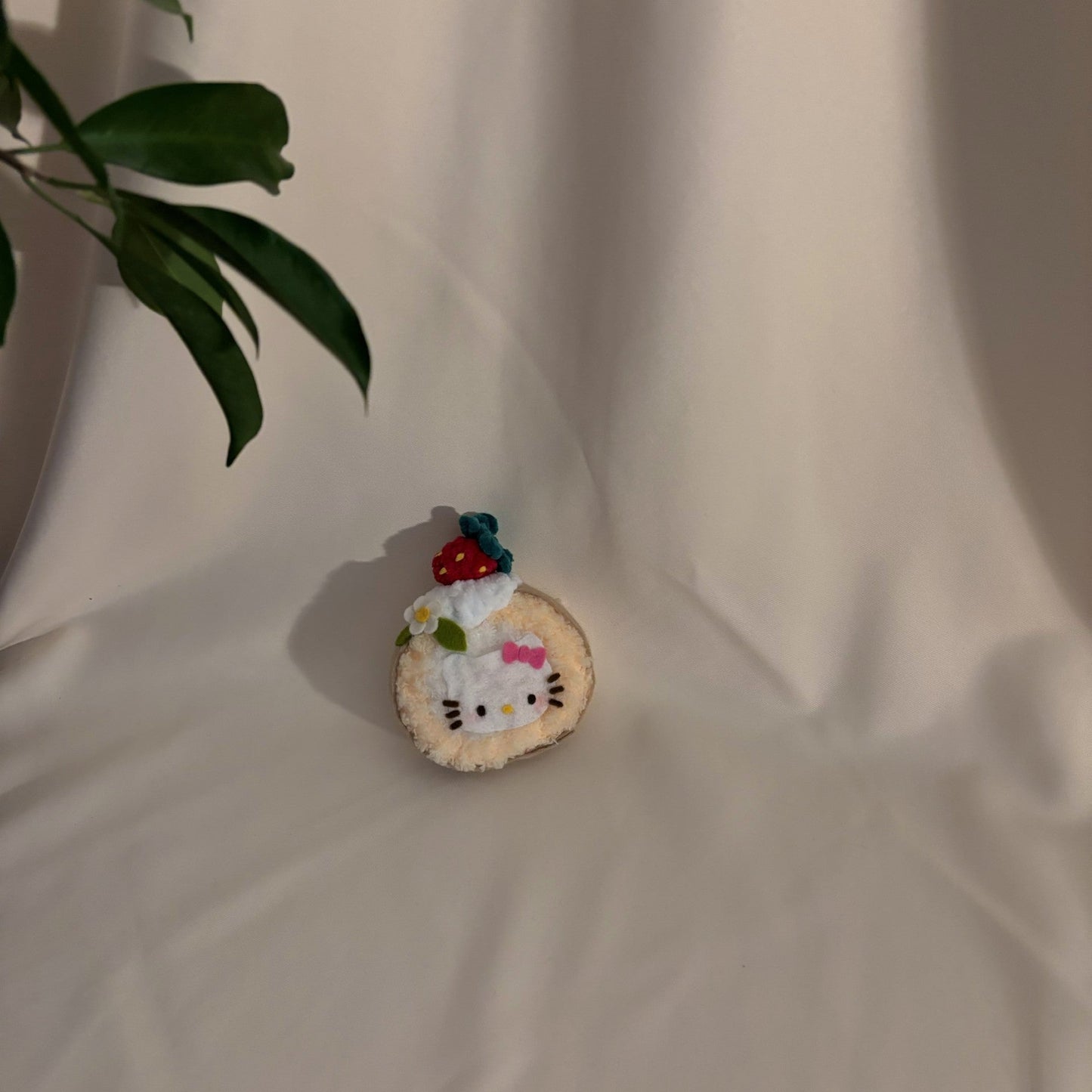 Kitty Swiss Cake Roll Plush