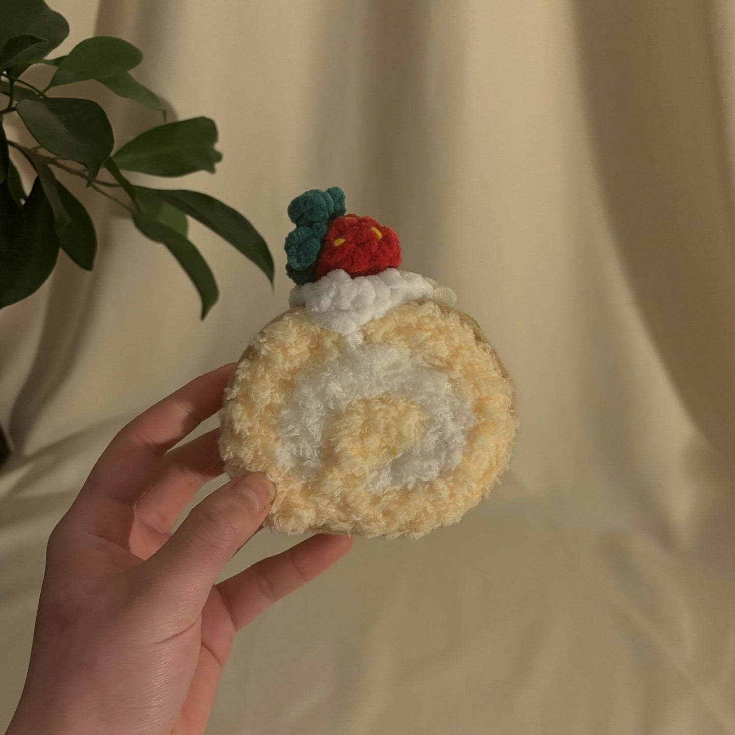 Kitty Swiss Cake Roll Plush
