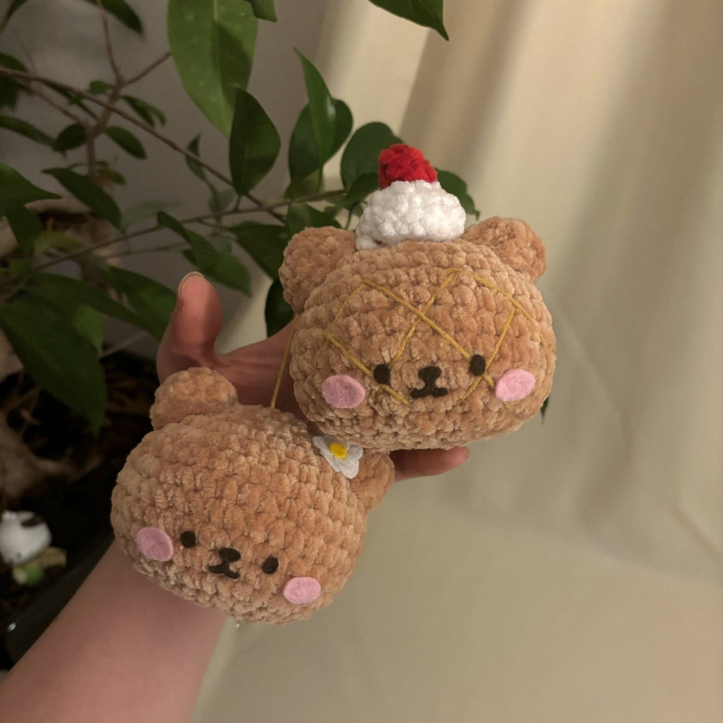 Cute Melon Pan / Bear bun 2-in-1 Pattern