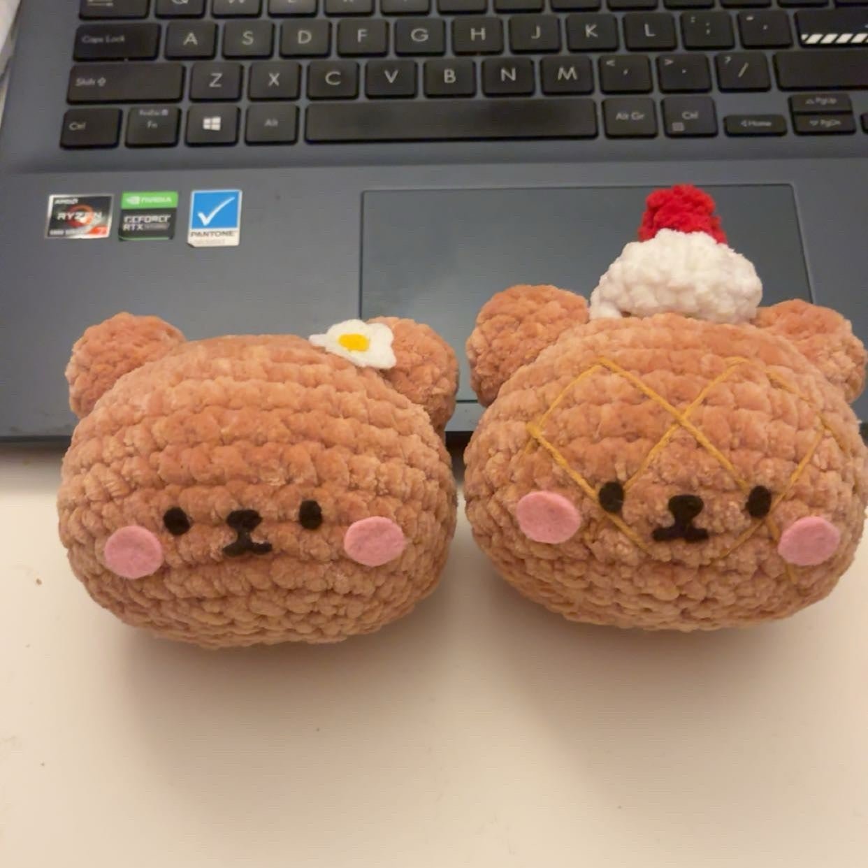 Cute Melon Pan / Bear bun 2-in-1 Pattern