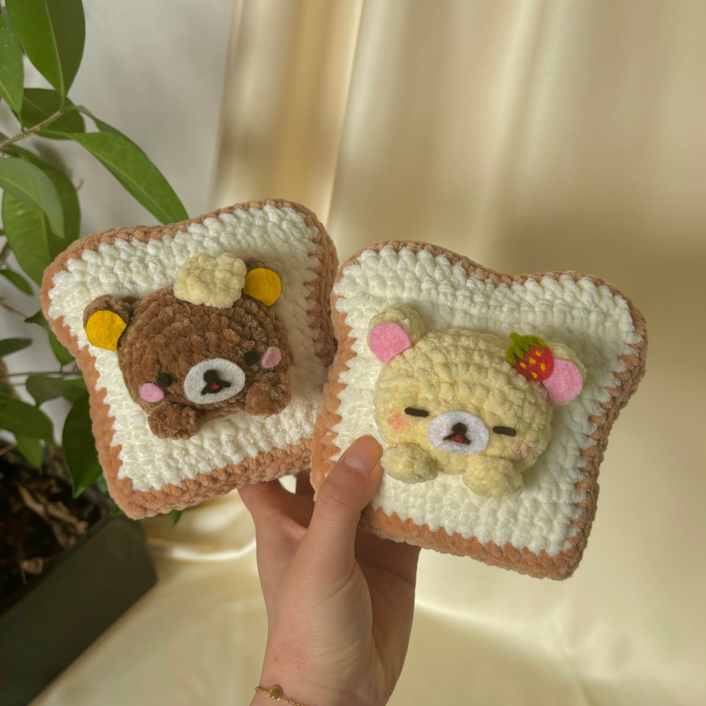 Kuma Bear Toast Plush