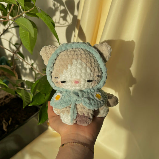 Daisy Poncho Kitty Plush
