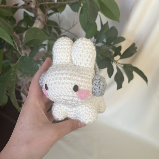 White Bunny Pattern